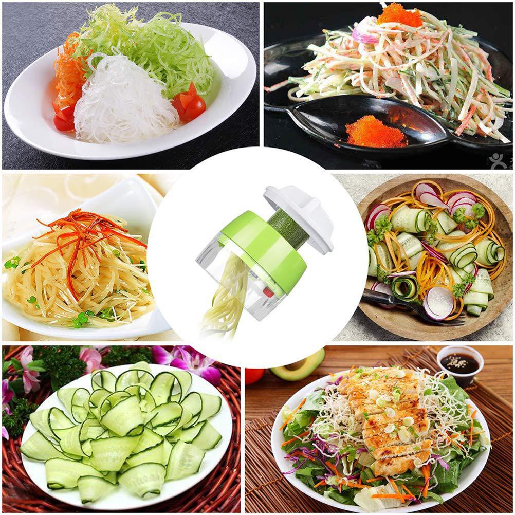 Kitchen Gadgets Vegetable Cutter - Vegetable Cutter Manual Spiral Cutter Kitchen