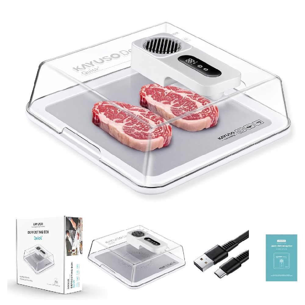 Kitchen Gadgets Electric - Rapid Frozen Food Defrosting Tray, Efficient
