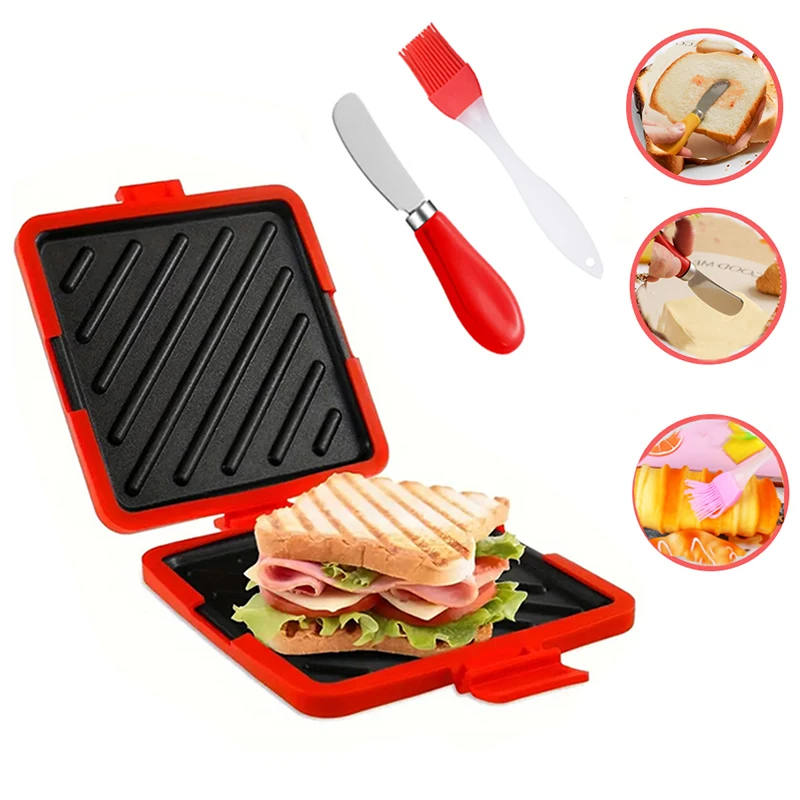 3pack Food Grade Sandwich Toas - Kitchen Gadgets Baking review and price