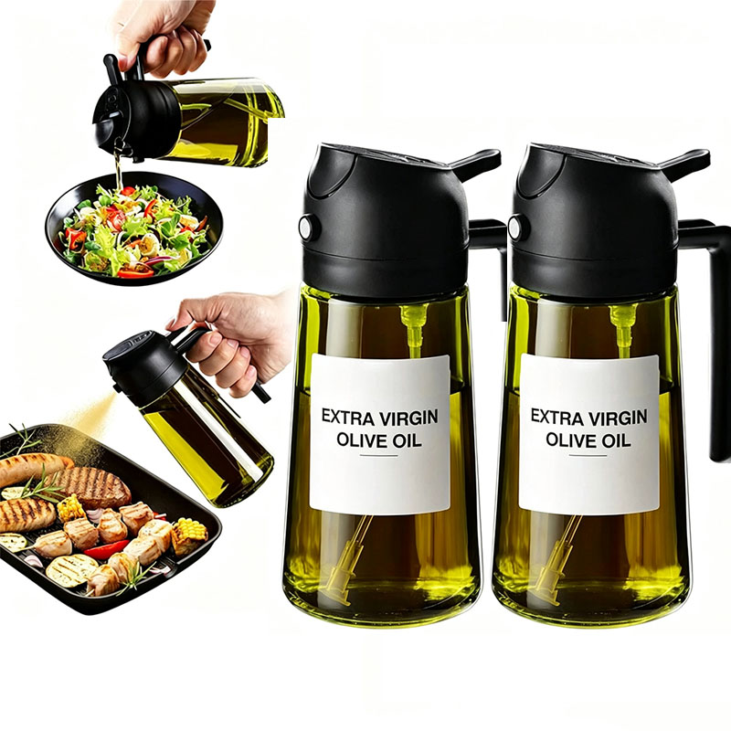 Olive Oil Dispenser Plastic Bo - Kitchen Gadgets Green review and price