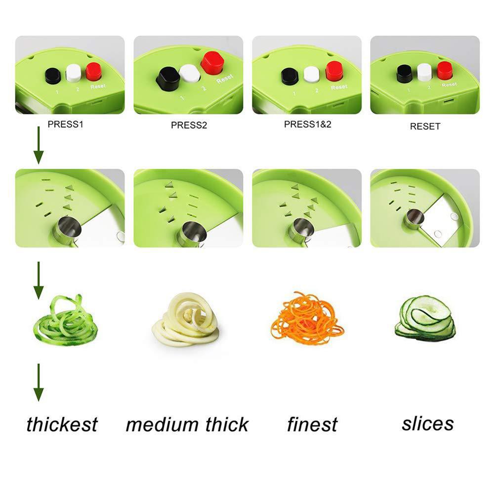 Vegetable Cutter Manual Spiral - Kitchen Gadgets Vegetable Cutter review and price