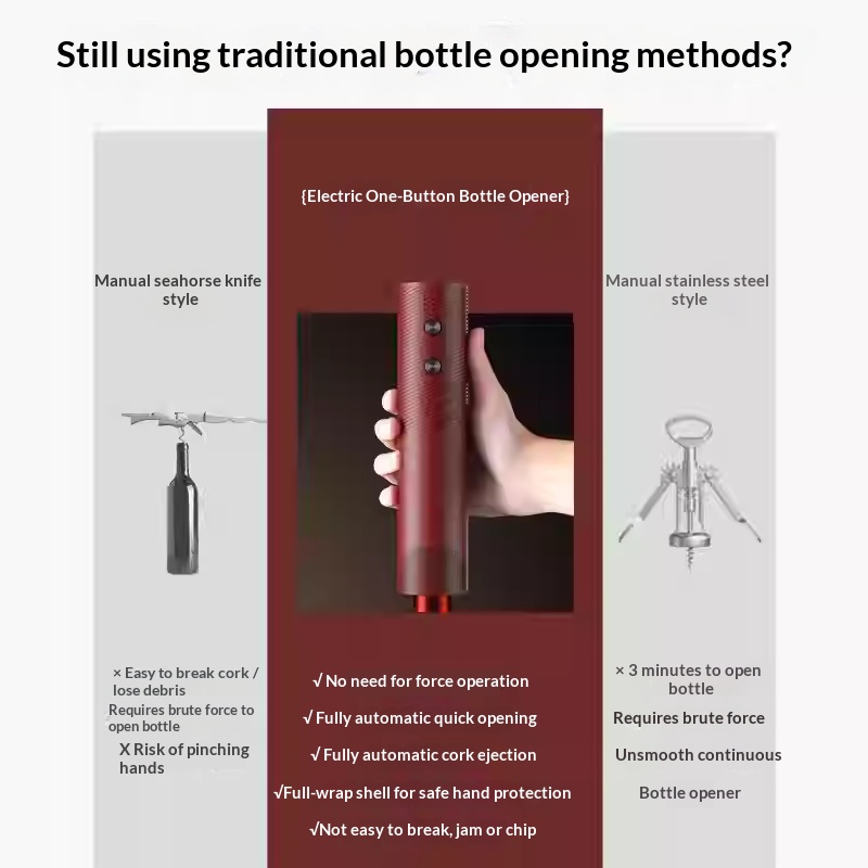 Electric Wine Bottle Opener Re - Electric Can Opener review and price