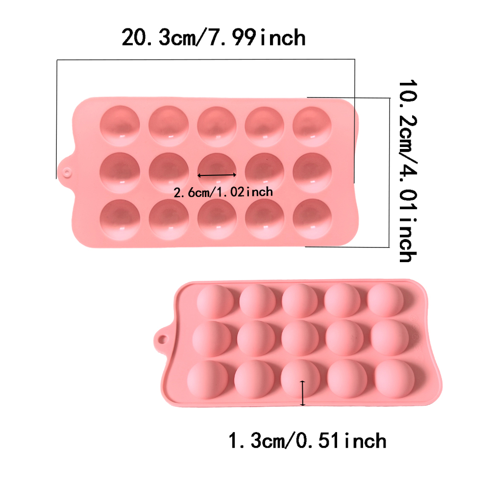 15 cavity semi-circular chocol - Kitchen Gadgets Baking review and price