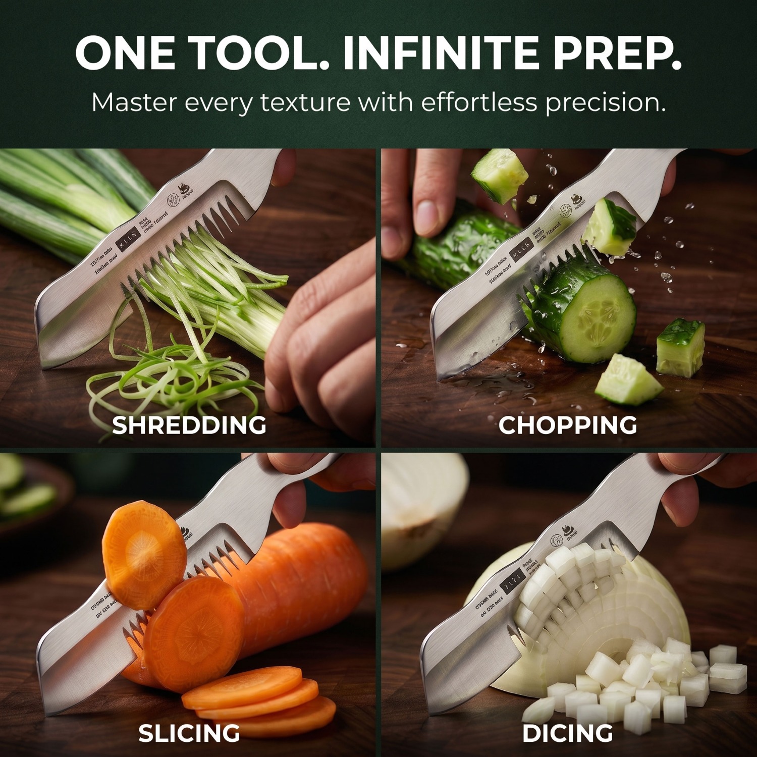 New Multifunctional Scallion C - Kitchen Gadgets Vegetable Cutter review and price