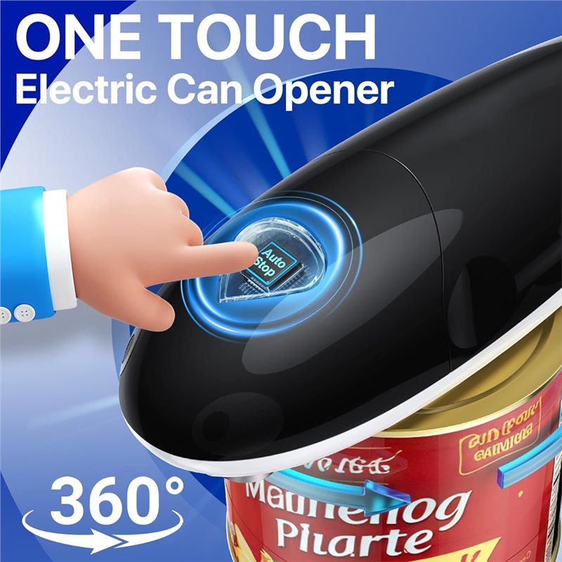 A006-Electric Can Opener, Can  - Electric Can Opener review and price