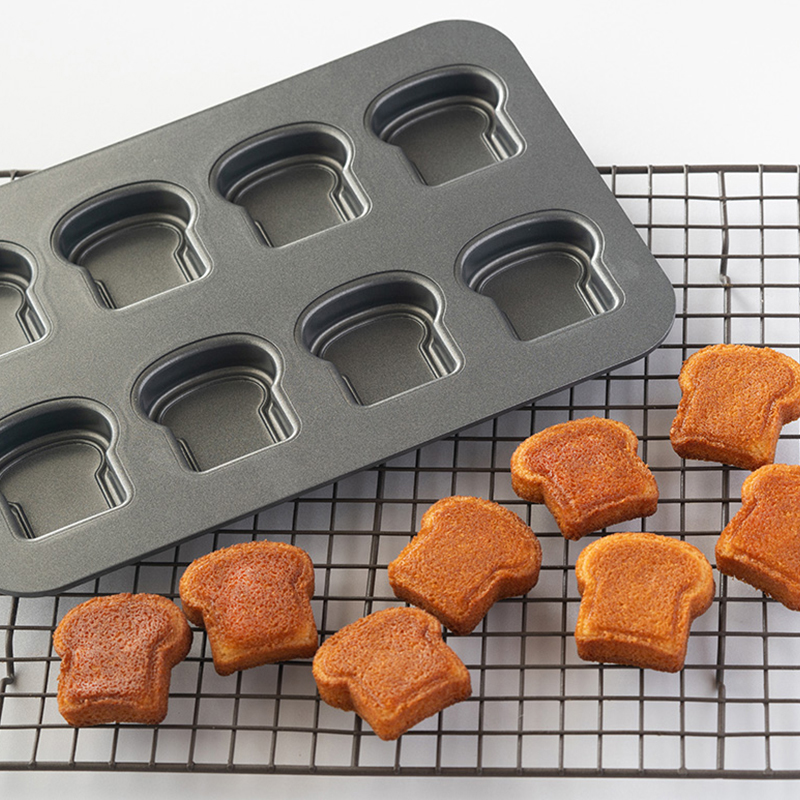 8 Cavity Toast Bread Pattern C - Kitchen Gadgets Baking review and price