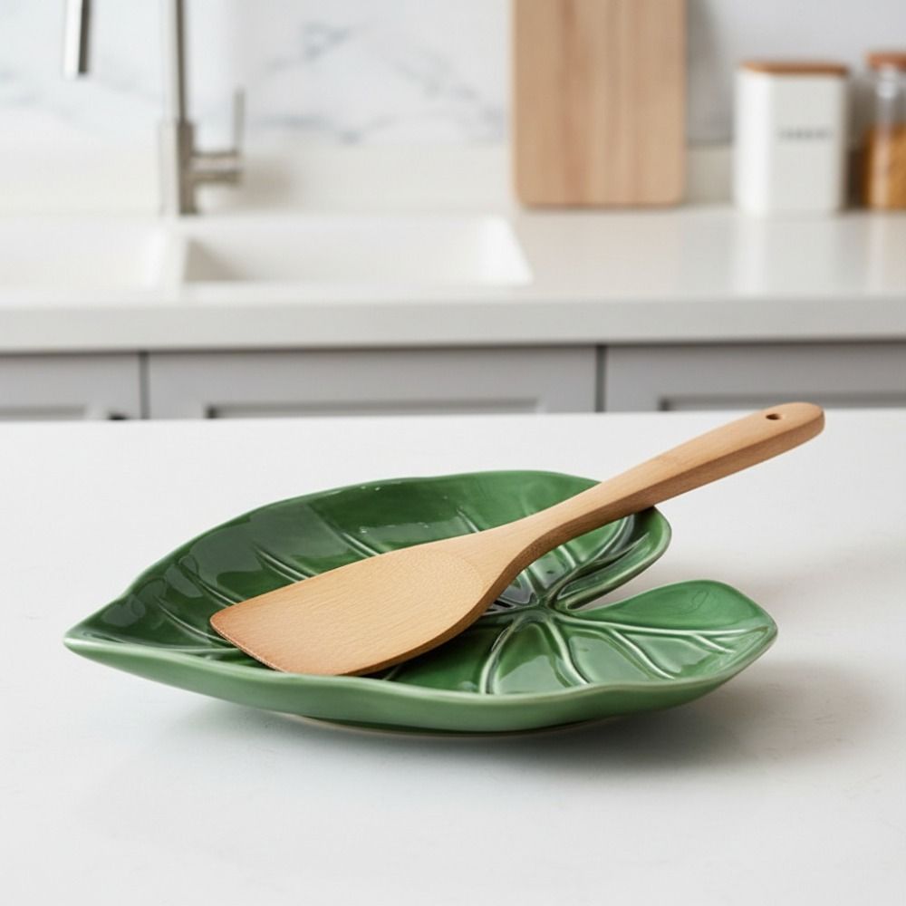 Kitchen Gadget Ceramic Leaf Sp - Kitchen Gadgets Green review and price