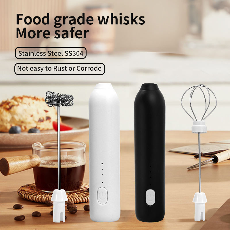 2 In 1 Electric Coffee Frother - Milk Frother review and price