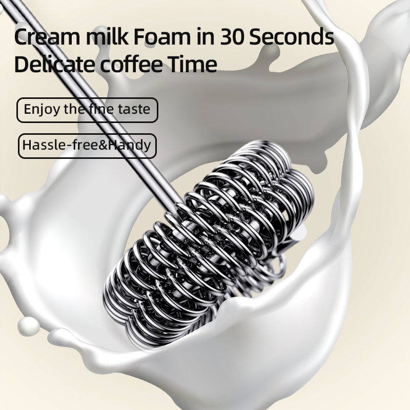 2 In 1 Electric Coffee Frother - Milk Frother review and price