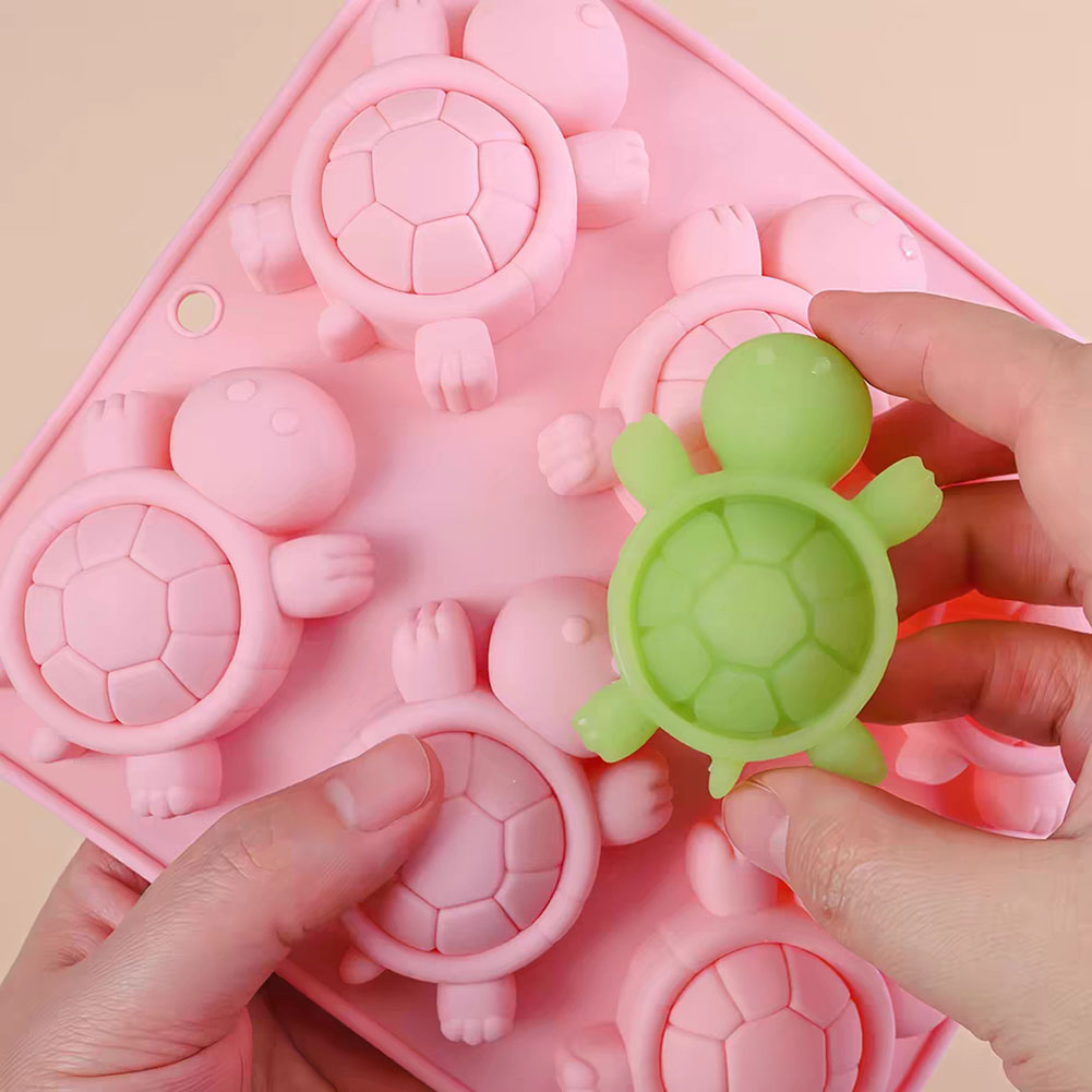 Turtles Ice Tray 3D Tortoises  - Kitchen Gadgets Baking review and price