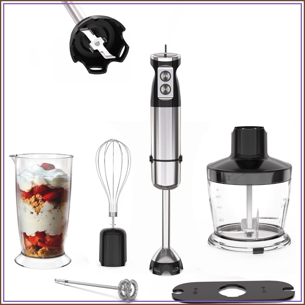 5 in 1 Immersion Blender Handh - Immersion Blender Stick review and price