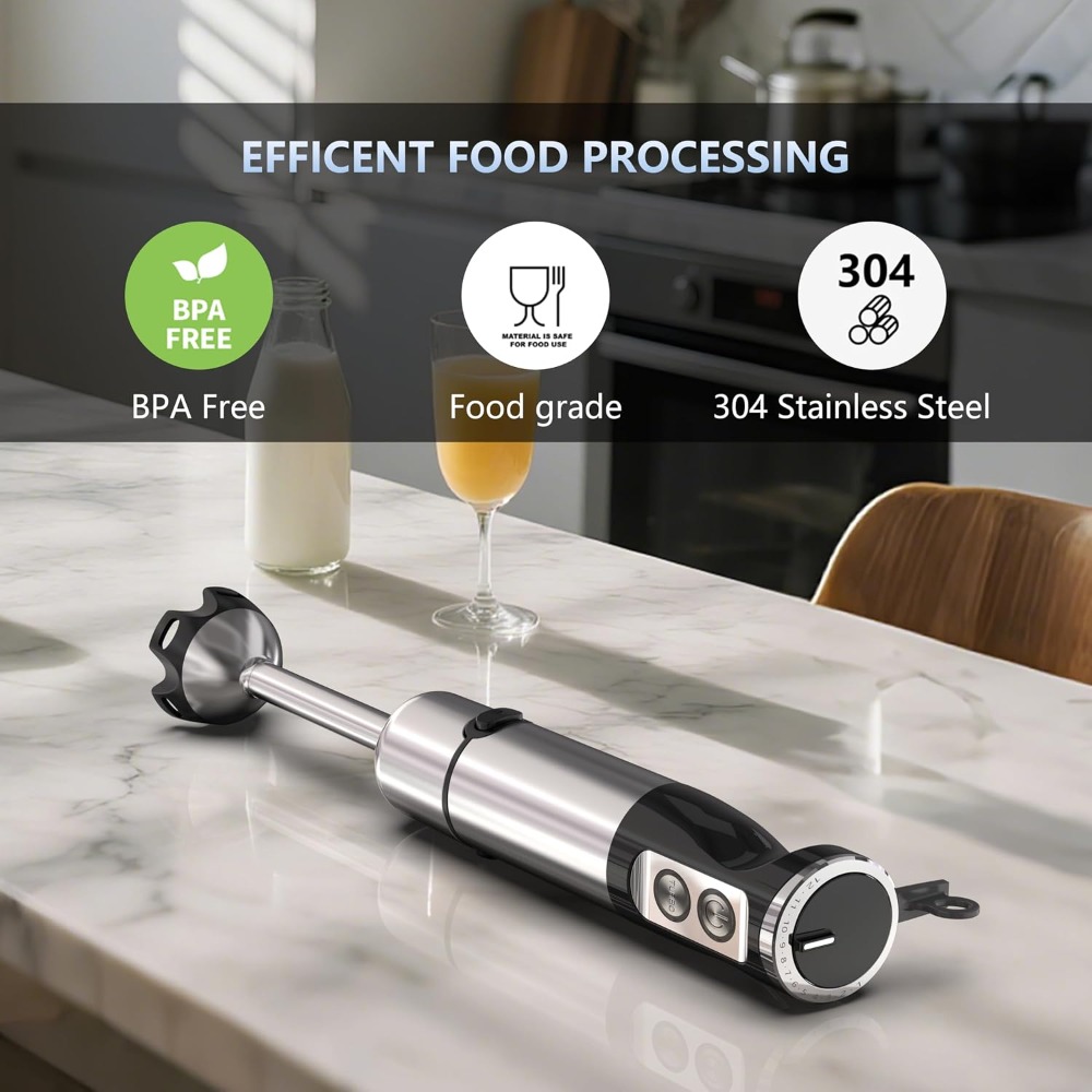 5 in 1 Immersion Blender Handh - Immersion Blender Stick review and price