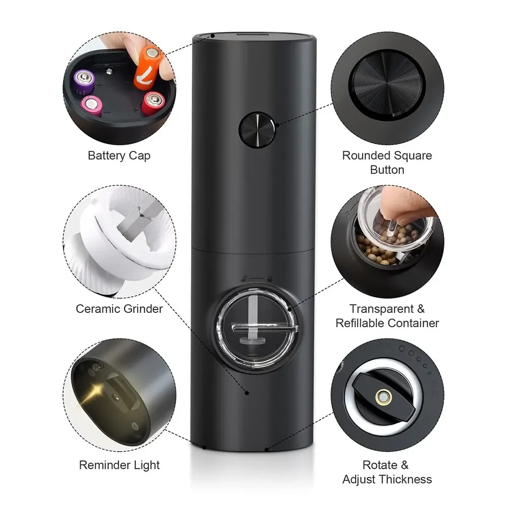 Electric Salt And Pepper Grind - Kitchen Gadgets Electric review and price