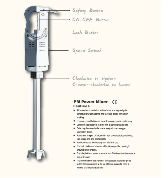 Linkrich Heavy Manual Industri - Immersion Blender Stick review and price
