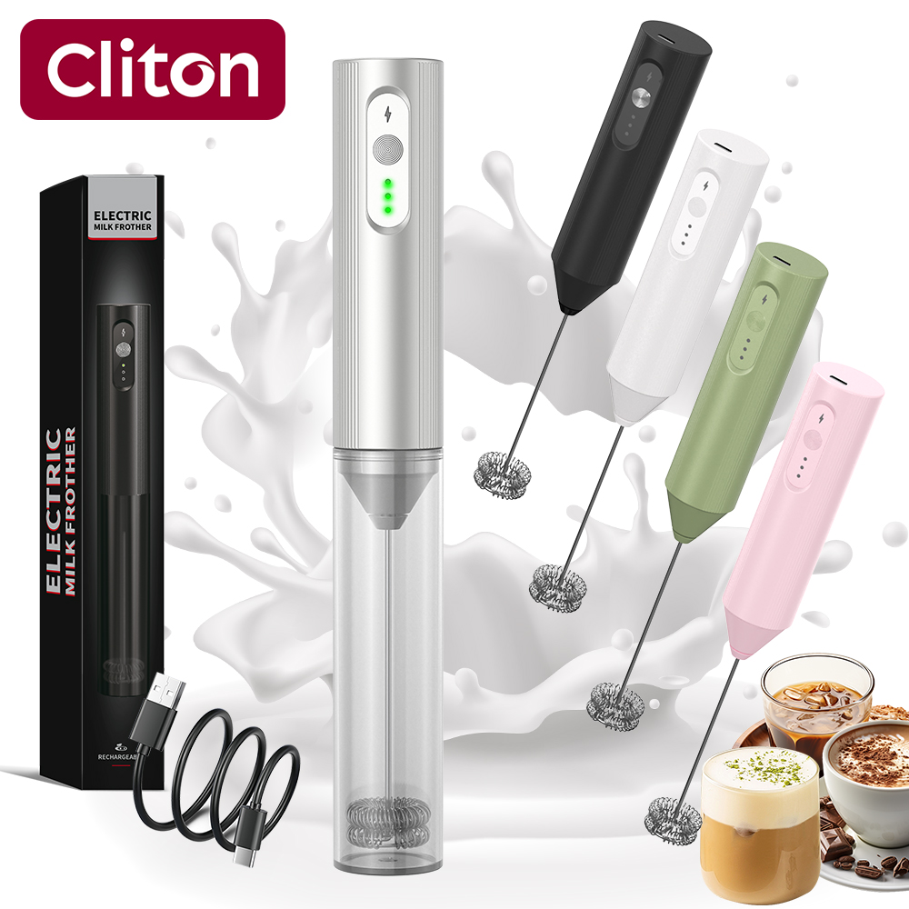 Cliton Electroplated Silver US - Milk Frother review and price