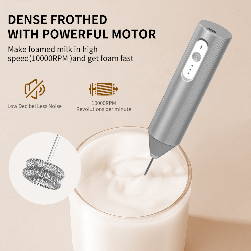 Cliton Electroplated Silver US - Milk Frother review and price