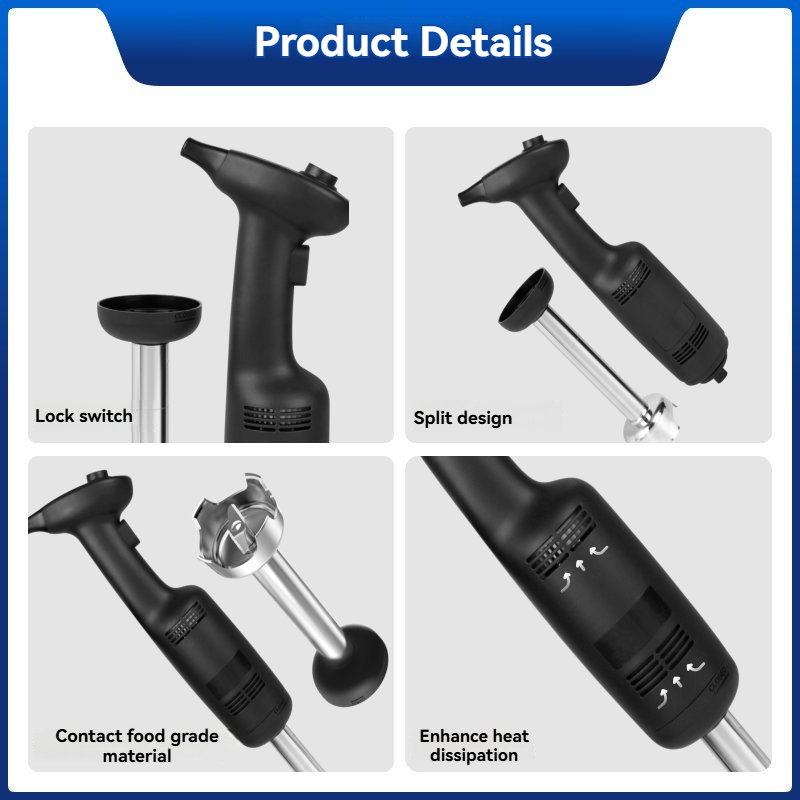 Commercial Handheld Electric I - Immersion Blender Stick review and price