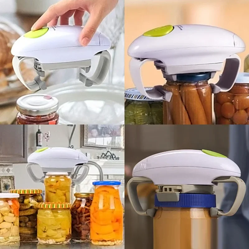 Electric Can Bottle Lid Opener - Electric Can Opener review and price