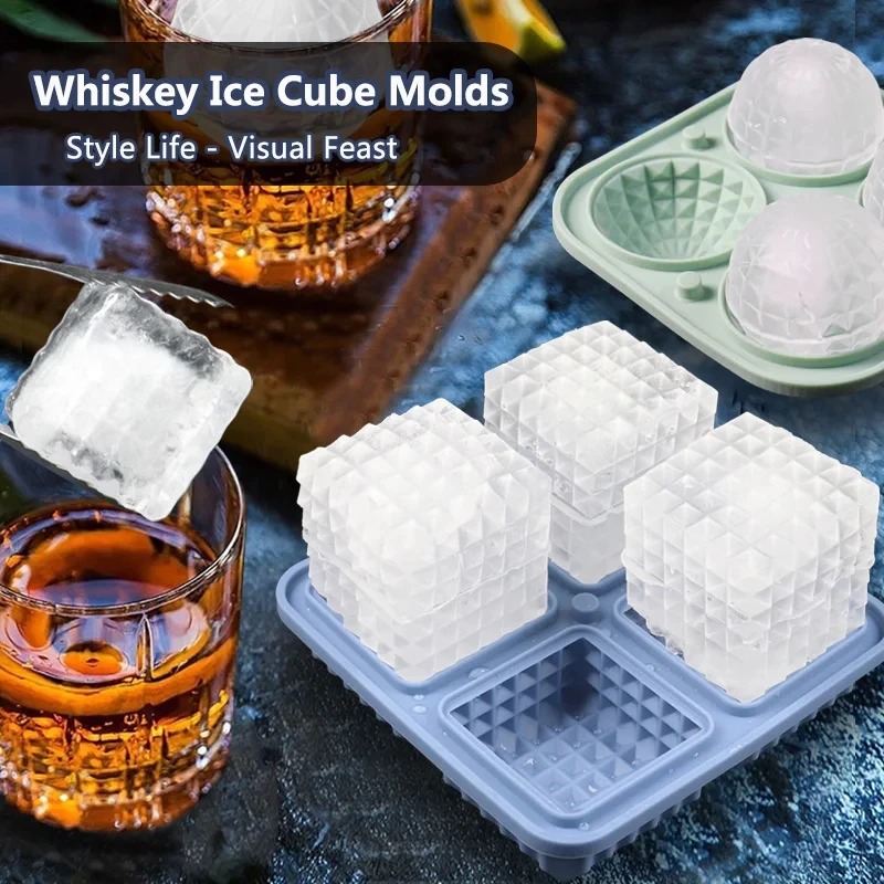 Ice Cube Tray Silicone with Li - Kitchen Gadgets Baking review and price