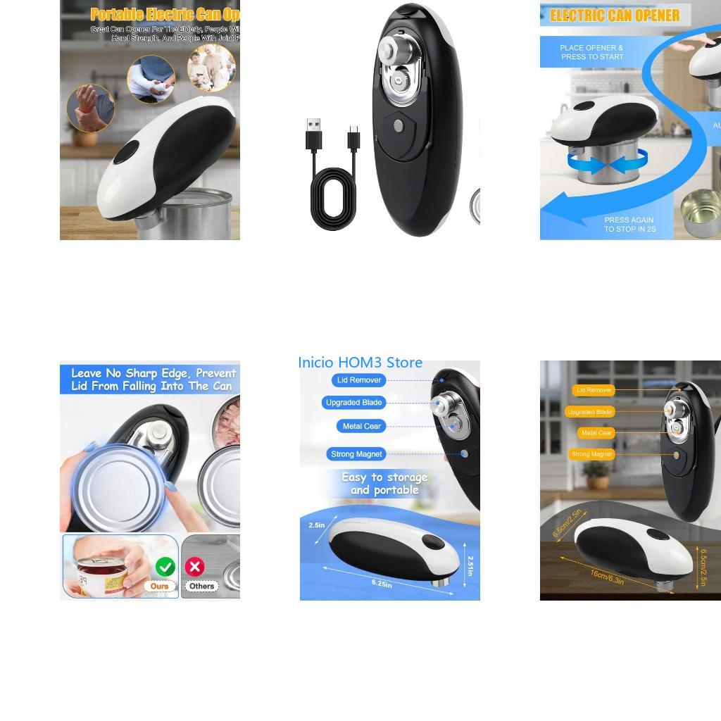 A5YD No Sharply Edges Handheld - Electric Can Opener review and price