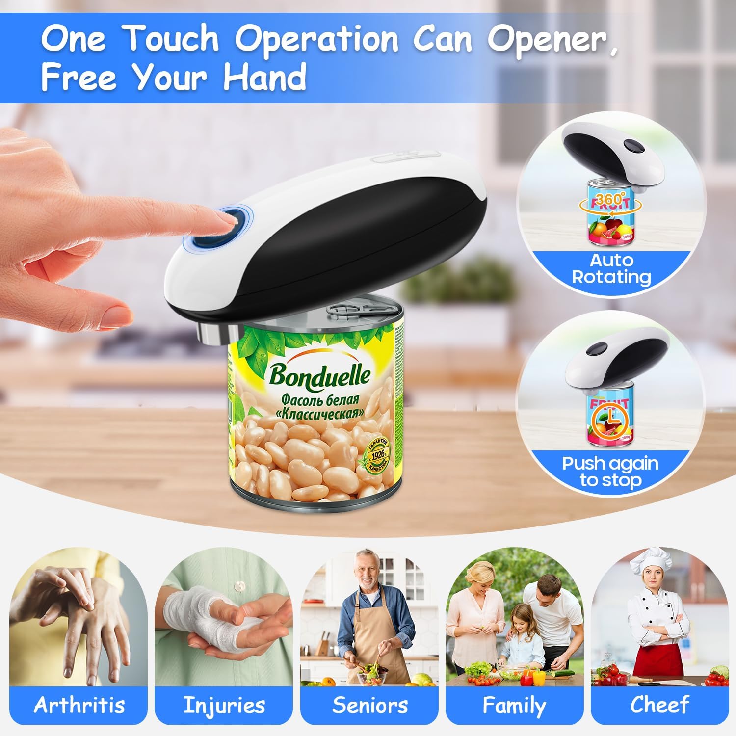 Stainless Steel Electric Can O - Electric Can Opener review and price