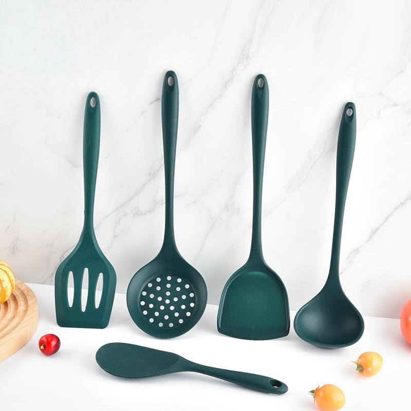 5Pcs Food Grade Silicone Kitch - Kitchen Gadgets Green review and price