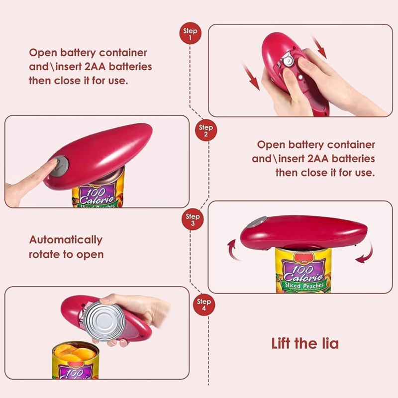 Electric Can Opener -Touch Bat - Electric Can Opener review and price