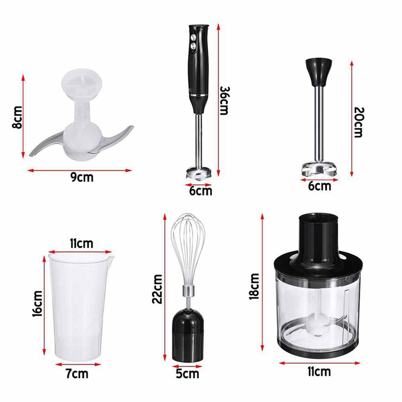 4 in 1 High Power Immersion Ha - Immersion Blender Stick review and price