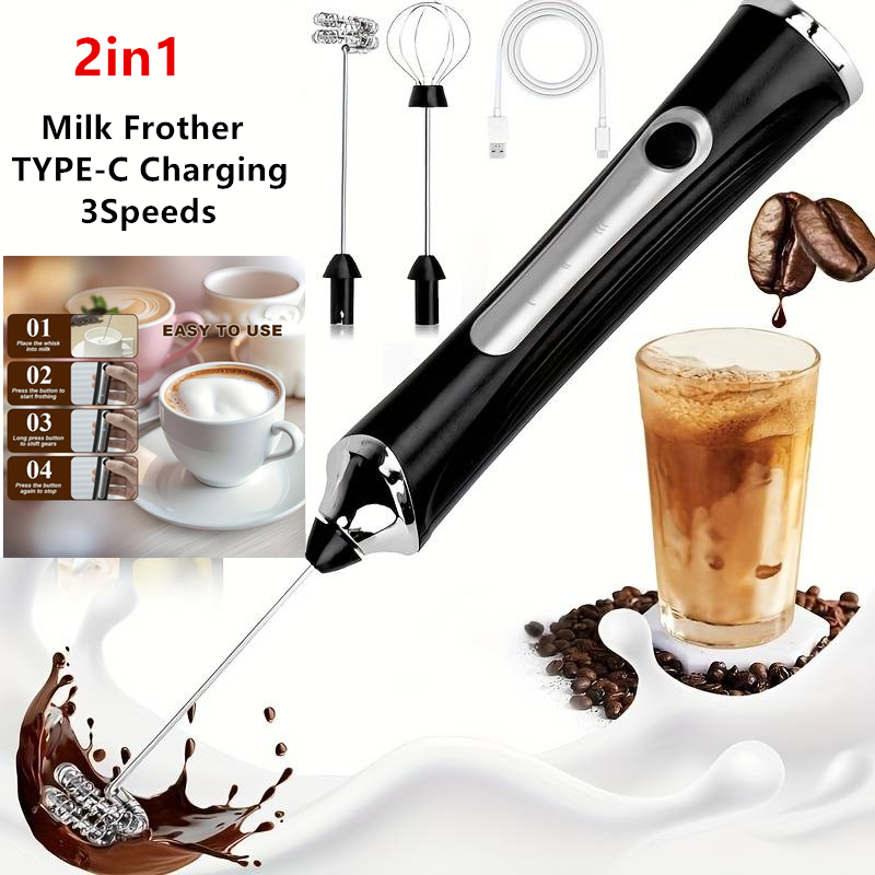 Wireless Electric Milk Frother - Milk Frother review and price