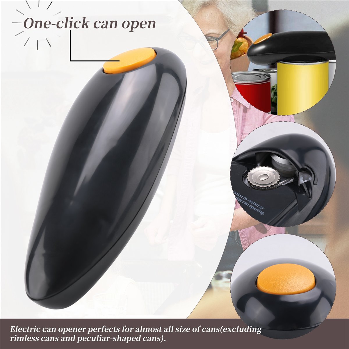 newA10R Electric Can Opener, O - Electric Can Opener review and price