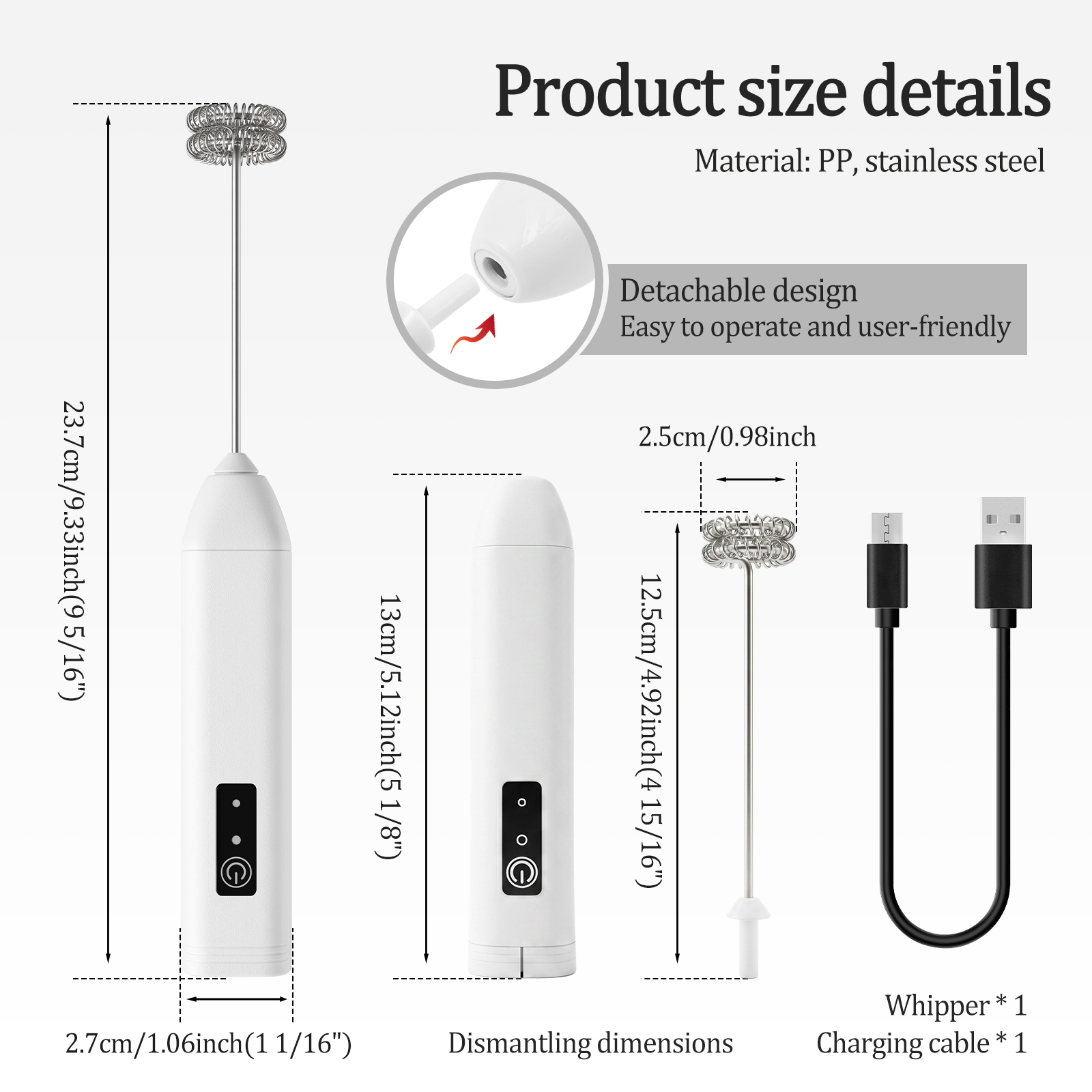 Wireless Milk Frother Portable - Milk Frother review and price