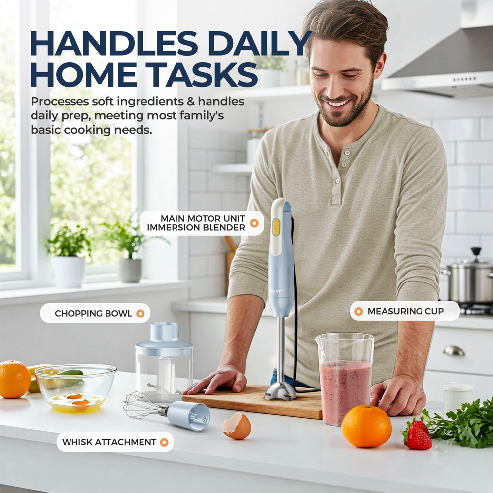4-in-1 Handheld Stick Blender  - Immersion Blender Stick review and price
