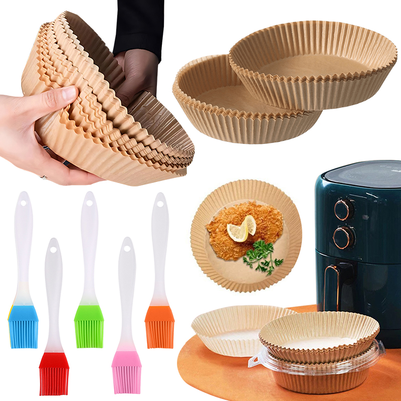 50/100PCS Air Fryer Paper Plat - Kitchen Gadgets Baking review and price