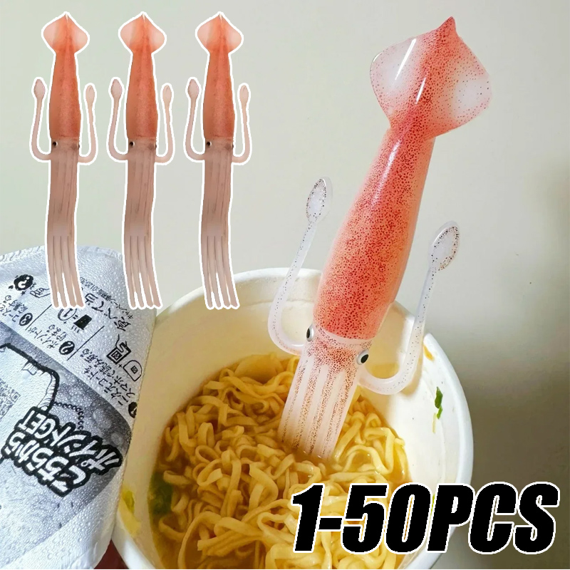 1-50PCS Octopus Themed Food Fo - Kitchen Gadgets Japanese review and price
