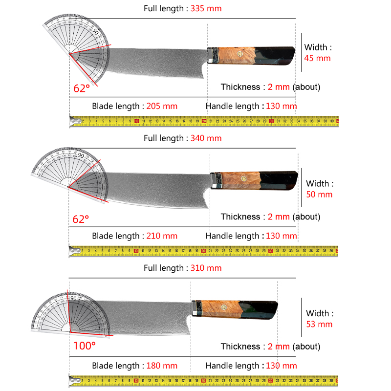 Japanese Damascus Steel Profes - Kitchen Gadgets Japanese review and price