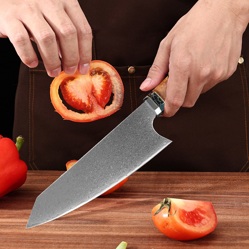 Japanese Damascus Steel Profes - Kitchen Gadgets Japanese review and price