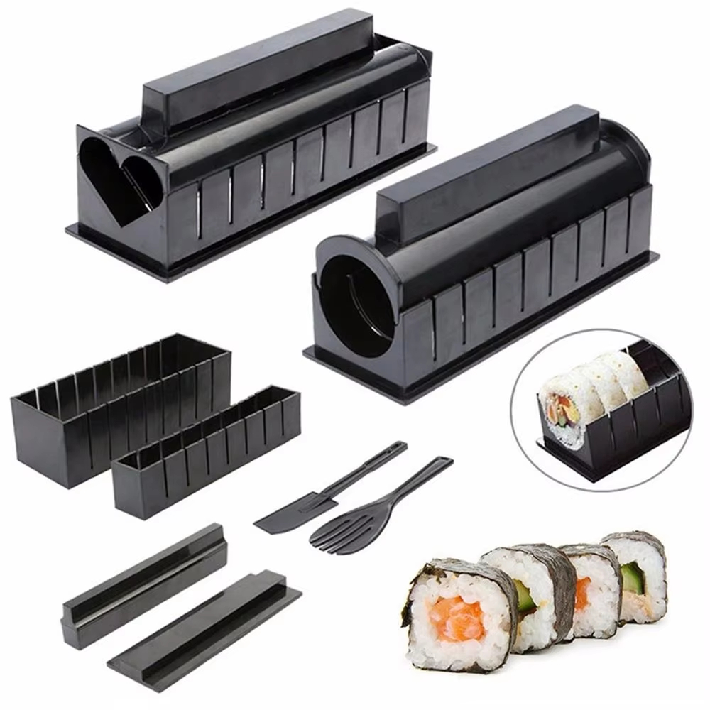 3/10pcs Set Japanese Sushi Mak - Kitchen Gadgets Japanese review and price
