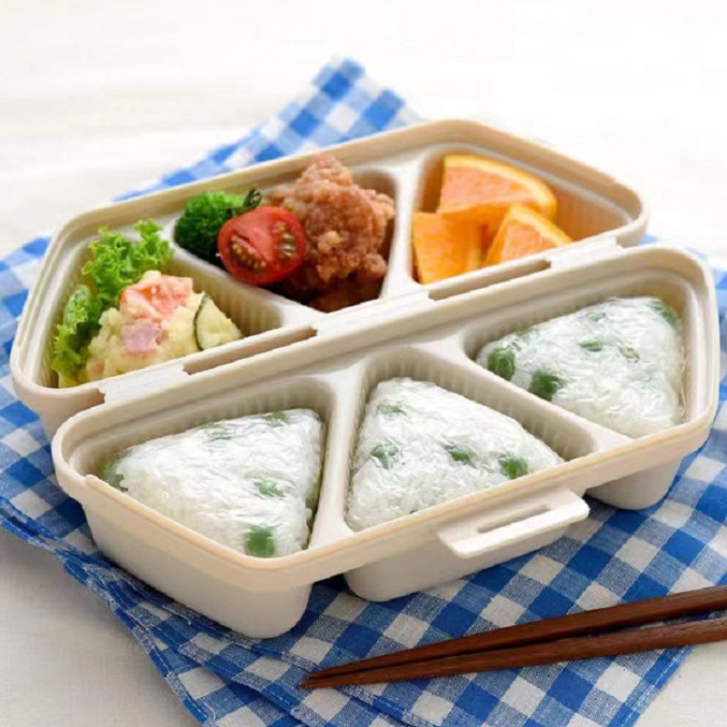 6 Grid Triangle Sushi Mold Ric - Kitchen Gadgets Japanese review and price